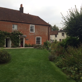 Jane Austen's House from the garden.